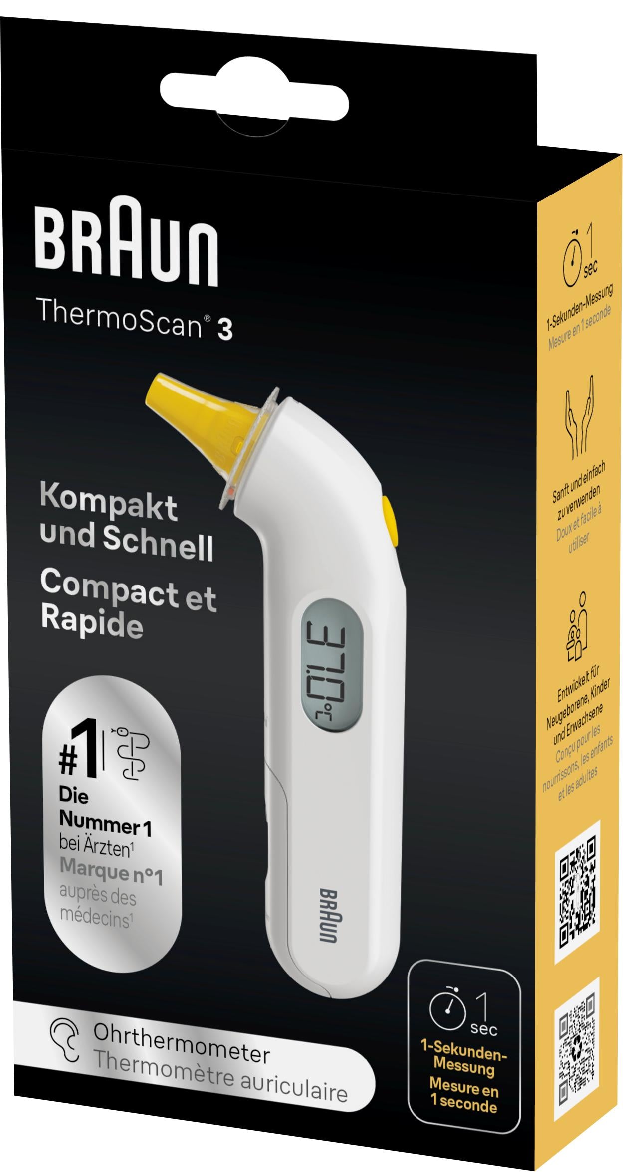Braun ThermoScan 3 Ear Thermometer