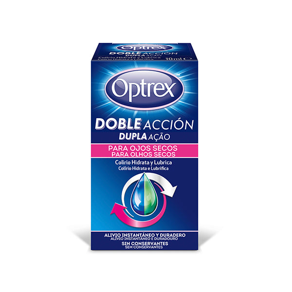 Optrex Colírio Dupla Ação Olhos Secos 10ml | My Pharma Spot