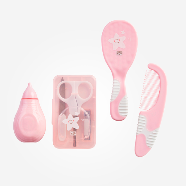 Saro Estojo de Higiene do Bebé Rosa l My Pharma Spot