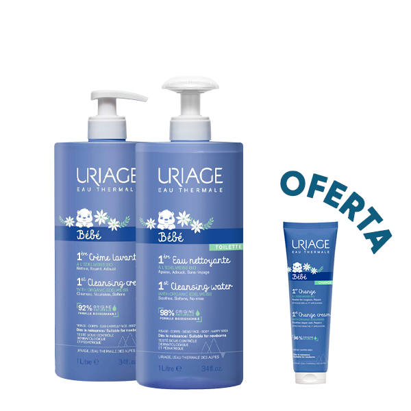 Uriage Bebé Pack Litro Oferta de Muda Fralda | My Pharma Spot