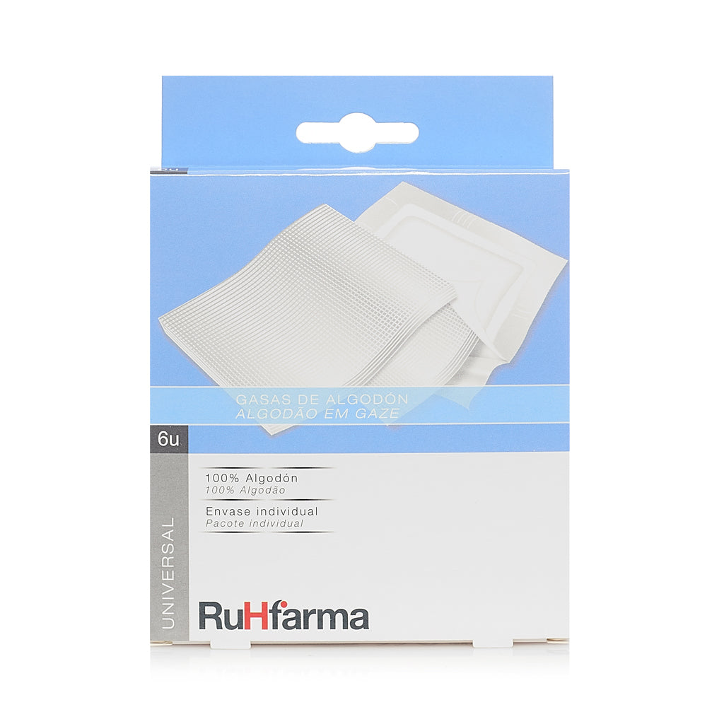 Caixa de algodão hidrófilo estéril x 3 uni