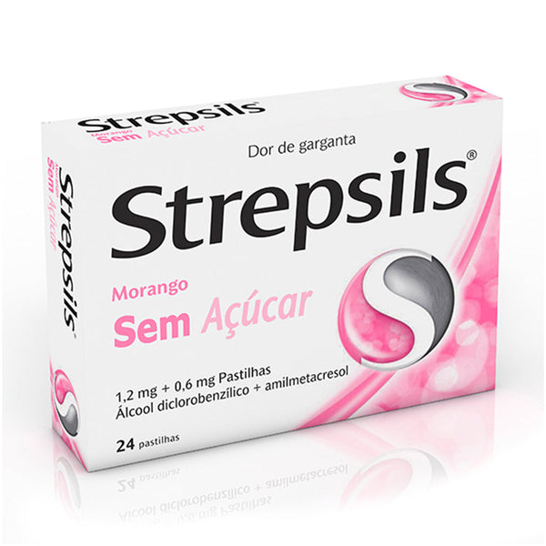 Strepfen Morango sem açúcar x 24 uni