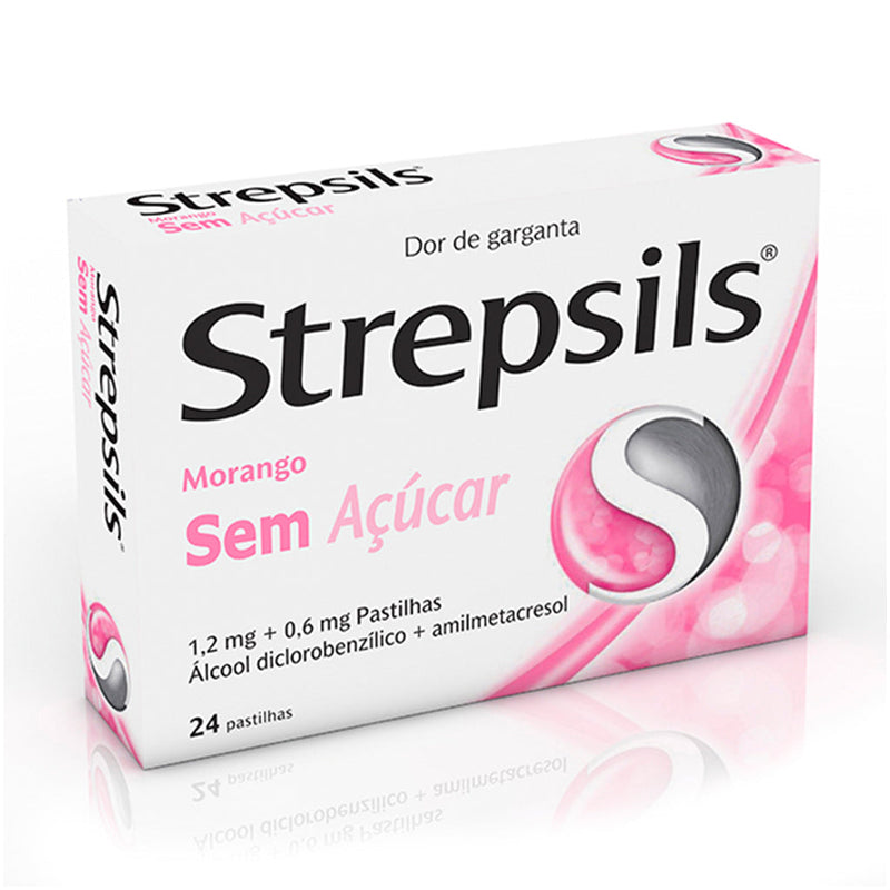 Strepfen Morango sem açúcar x 24 uni