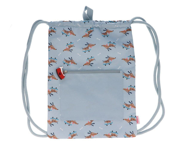 Mochila Saco impermeável Skater Dog