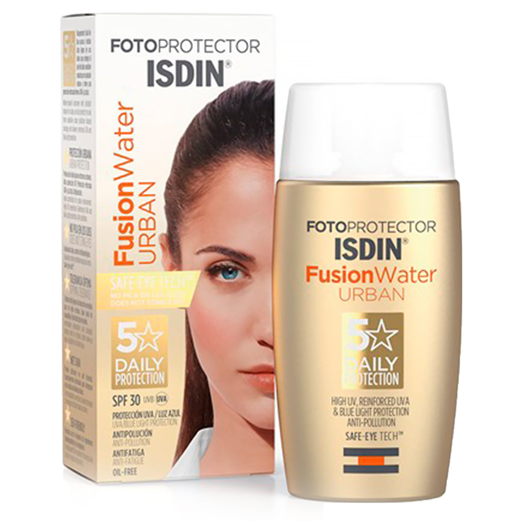 ISDIN Protetor Solar Fusion Water Urban SPF30 - 50 ml