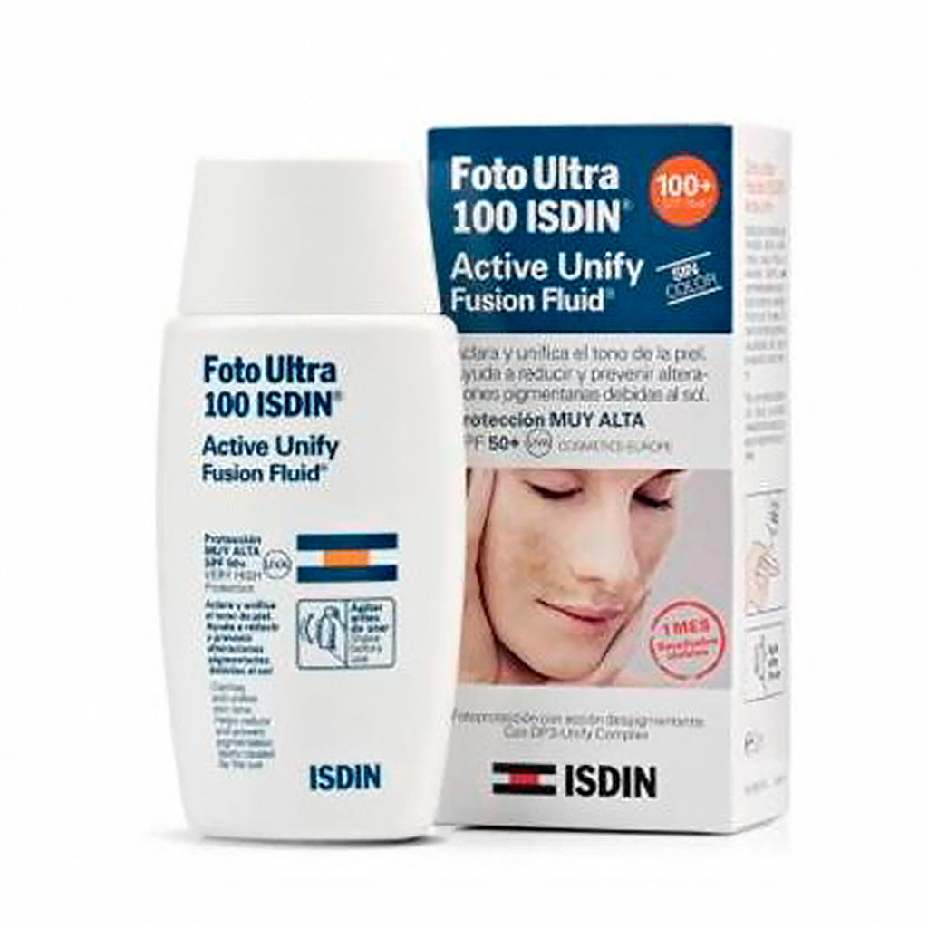 Isdin FotoUltra 100 Active Unify Sem Cor spf 50 - 50 ml
