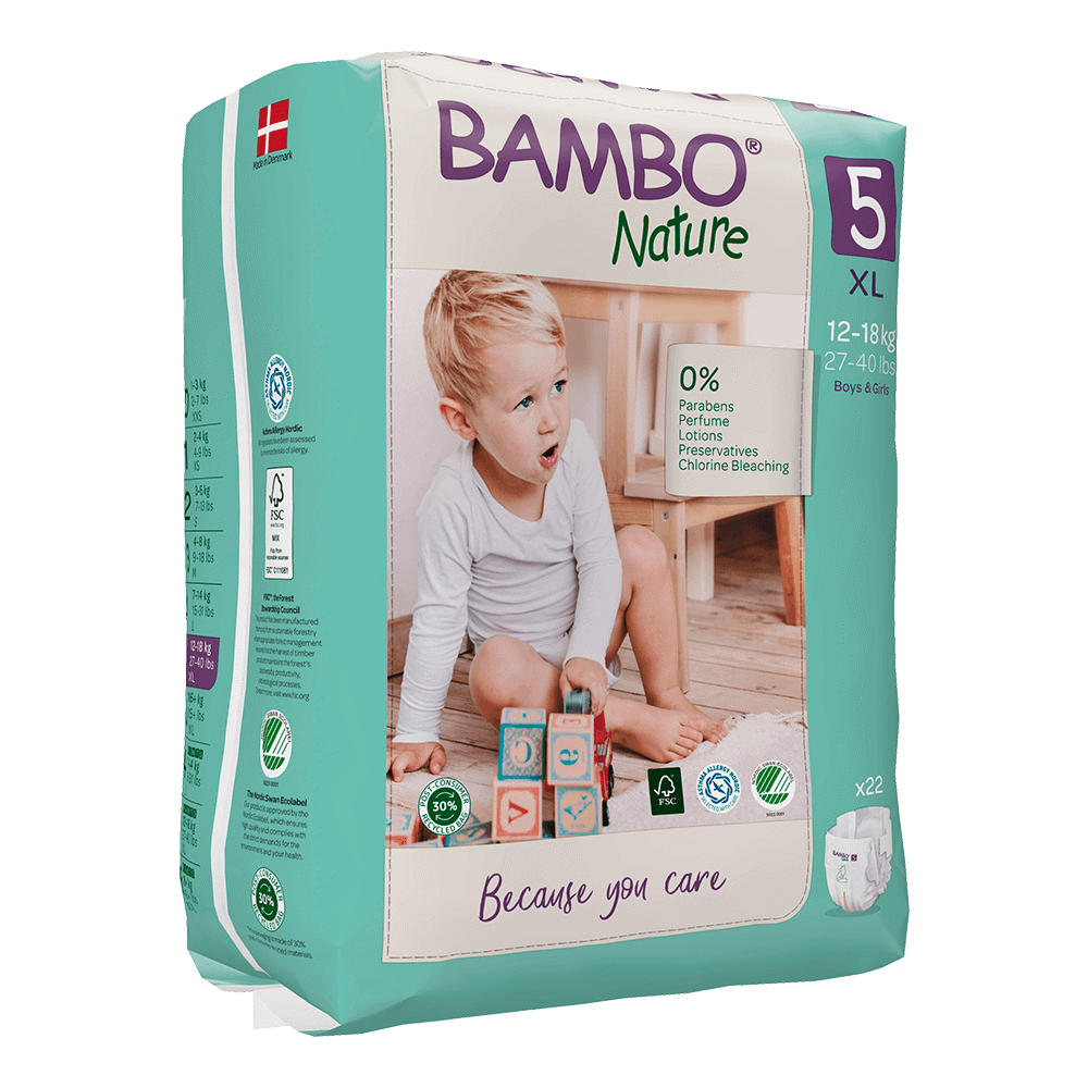 Bambo Fralda Nature T5