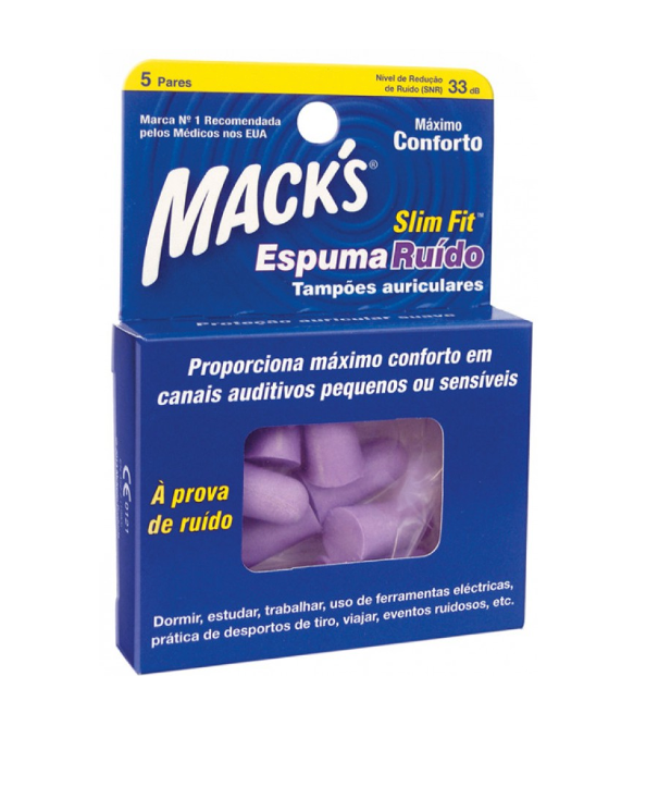 bouchons d'oreille en mousse