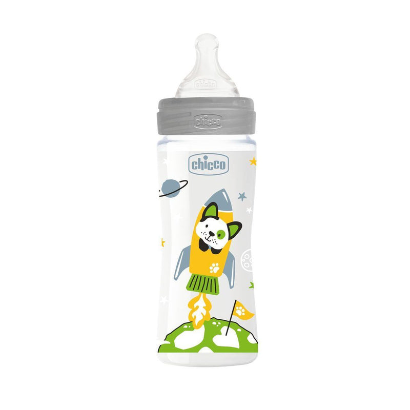 Chicco Biberao WB 330ml Sil 4m Neutro