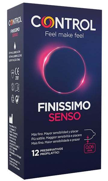 Control Preservativo Finissimo Senso x 12 unidades | My Pharma Spot