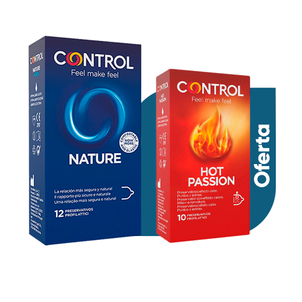Control Preservativos Nature x 12 OFERTA Control Preservativo Hot Passion x 10 l My Pharma Spot