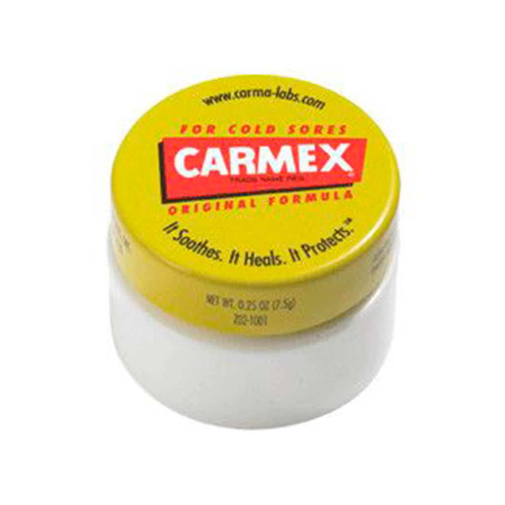 Bálsamo labial Carmex hidratante em boião