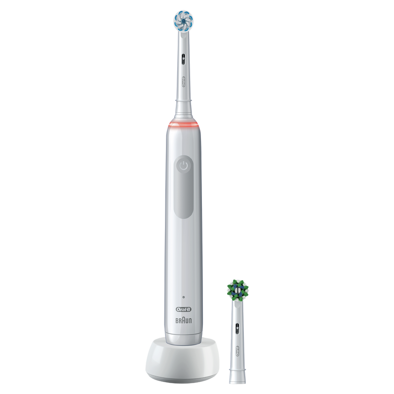 Oral-B Escova Elétrica Pro 3 3700 Cross Action Branca | My Pharma Spot