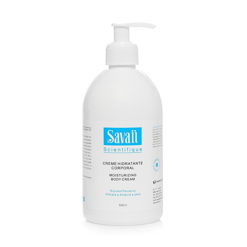 Savaii Creme Hidratante Corporal Compantenol 500 ml | My Pharma Spot
