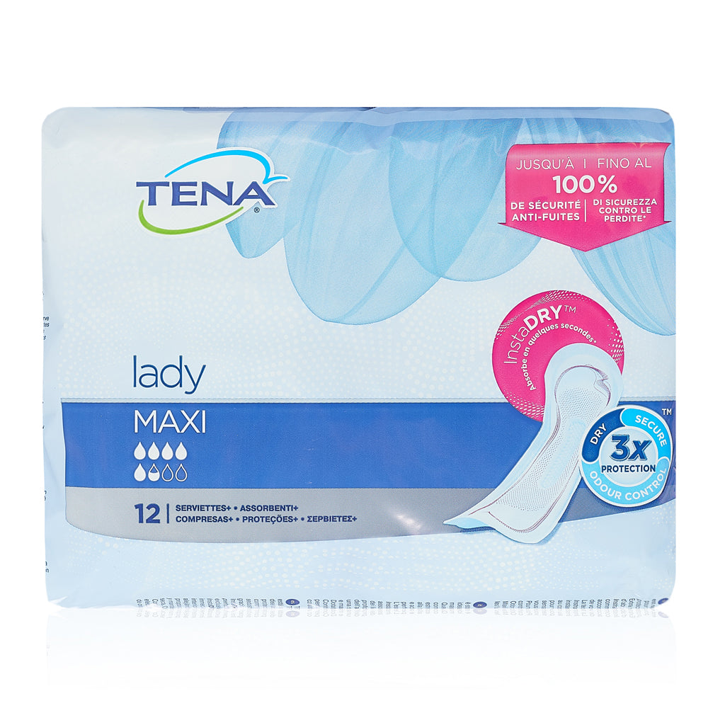 Tena Lady Maxi InstaDry 12 unidades | My Pharma Spot