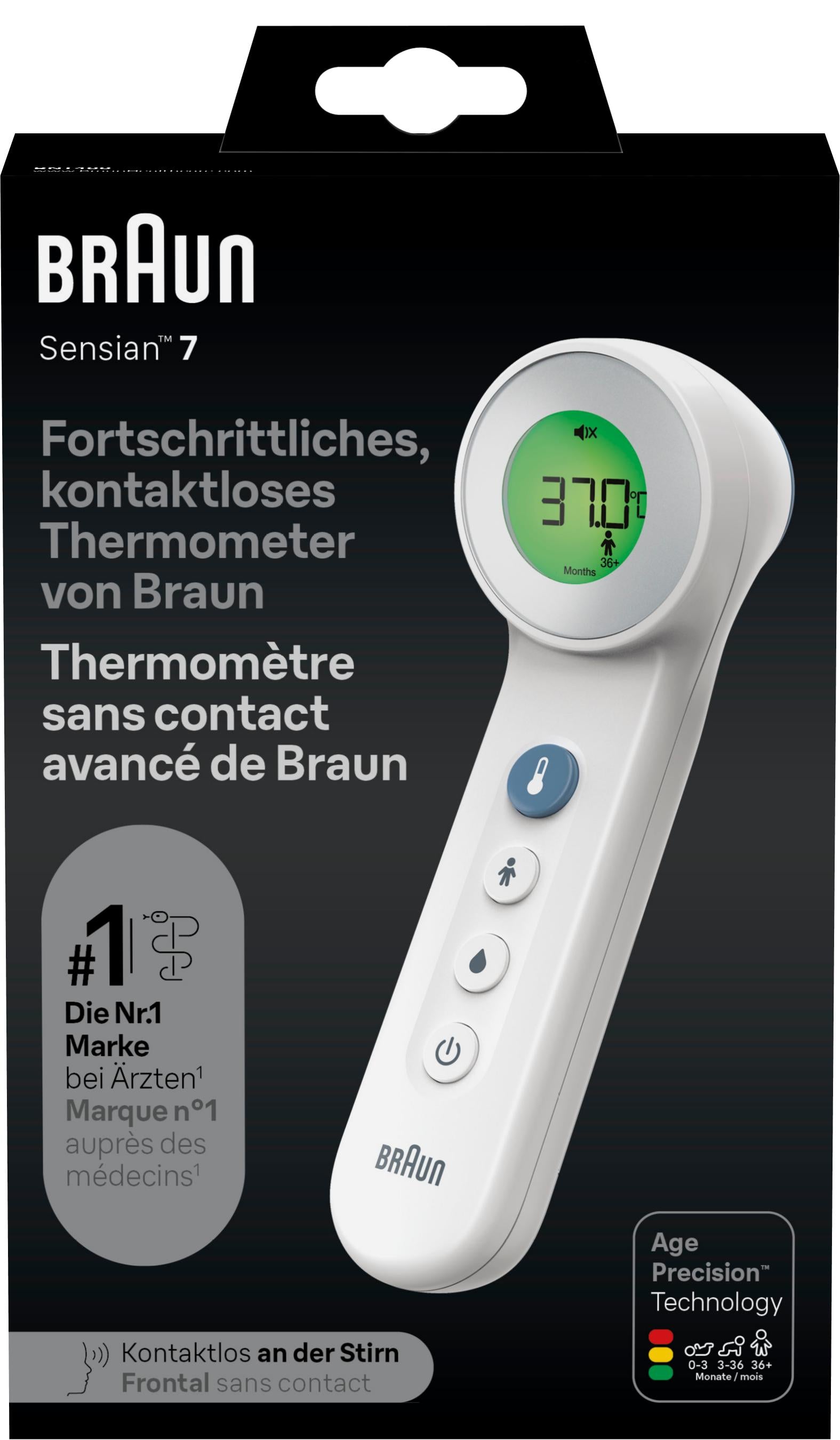 Thermomètre sans contact + tactile