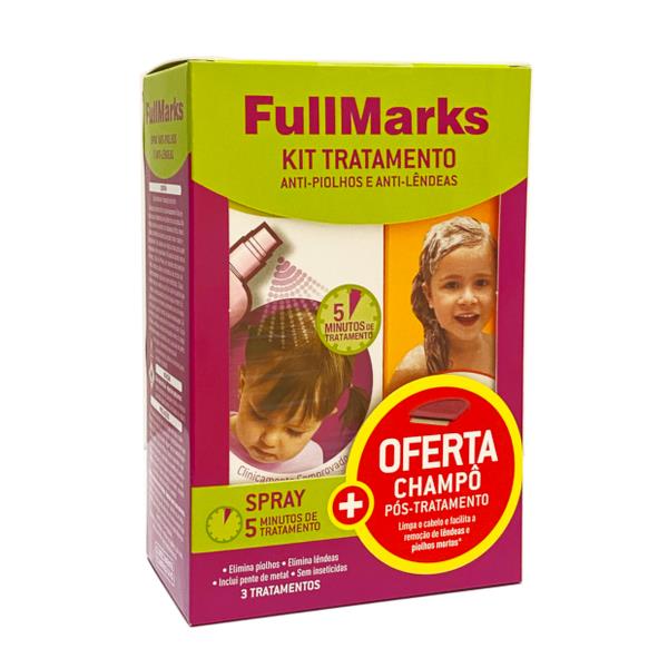 Fullmarks Pack Spray 150ml + Champô Pós-Tratamento 150ml | My Pharma Spot