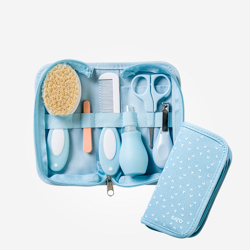 Kit Hygiène Bébé Saro Bleu