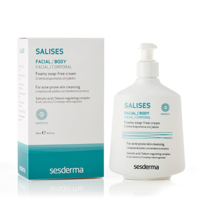 Sesderma Salises Mousse de Limpeza Anti-Acneica Sem Sabão | My Pharma Spot