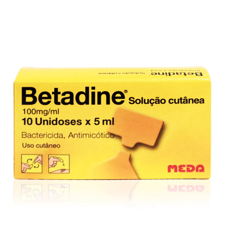 Betadine 100 mg/ml 5mL x 10 unidoses