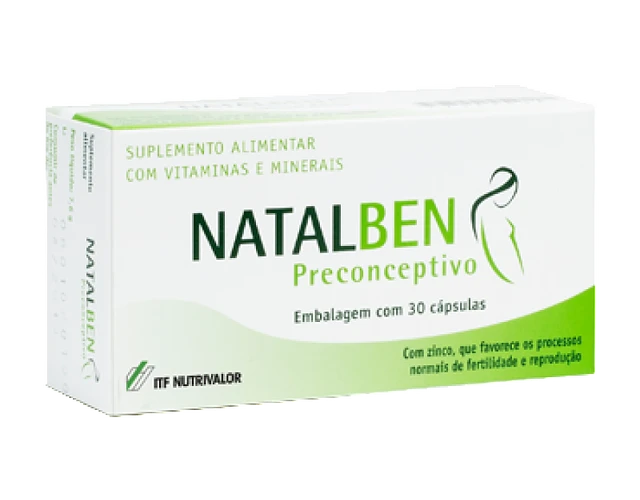 Natalben Preconceptivo 30 cápsulas