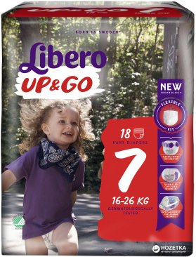 Libero Fralda Up & Go (T7)