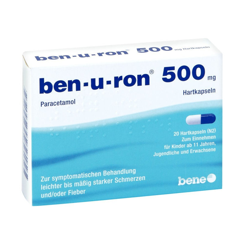 Ben-U-Ron 500 mg x 20 cápsulas