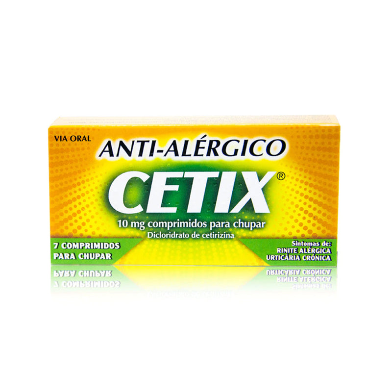 Cetix 10 mg -x7 comprimidos
