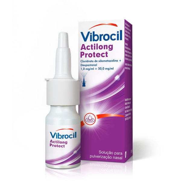 Vibrocil ActilongProtect solução para pulverização nasal 1 mg/ml + 50 mg/ml - frasco nebulizador 15 ml