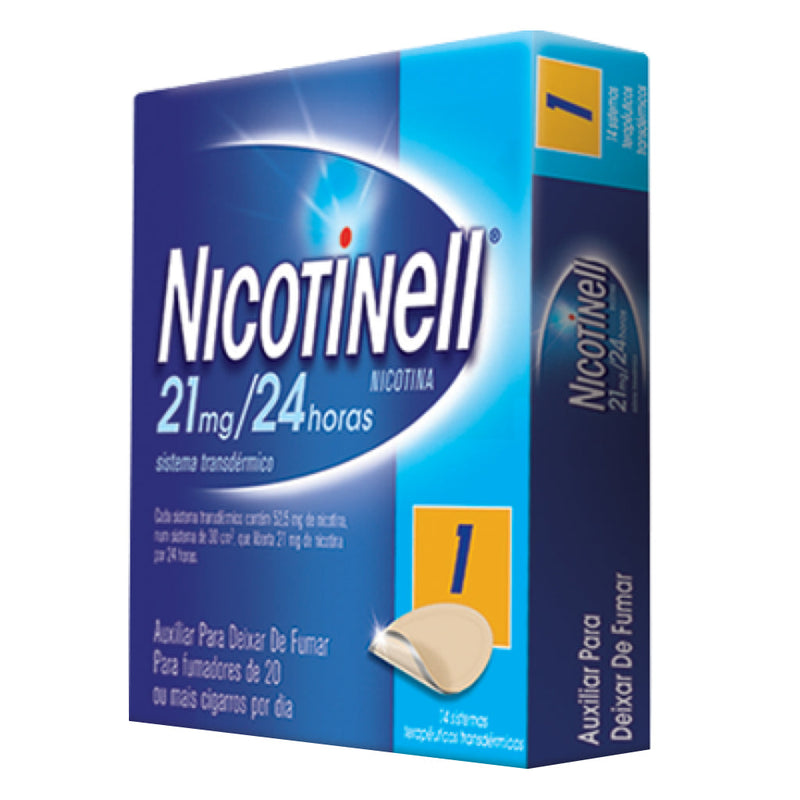 Nicotinell 21 mg/24 horas sistema transdérmico - 14 uni