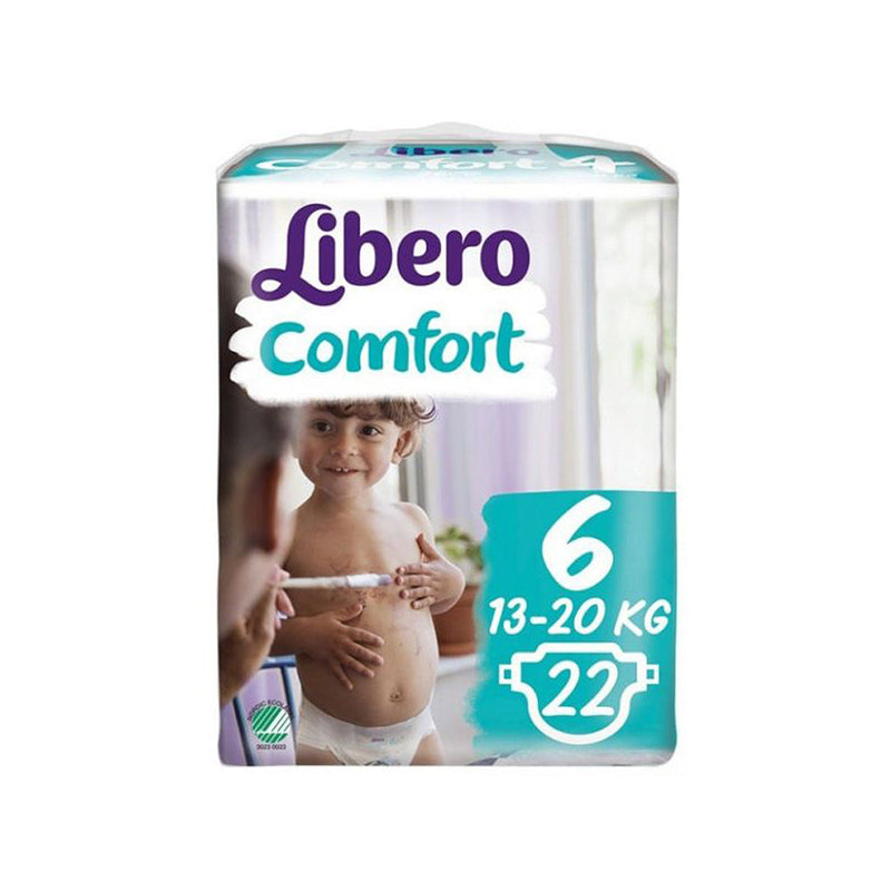 Libero Fraldas Comfort (T6)