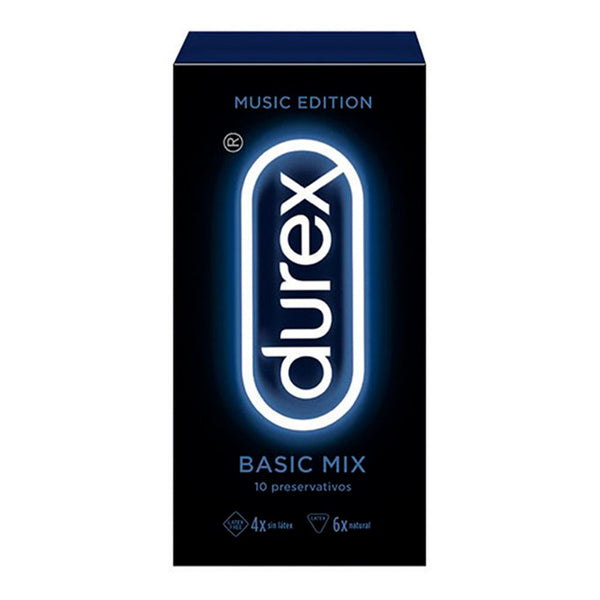 Durex Music Basic Mix x 10 Preservativos