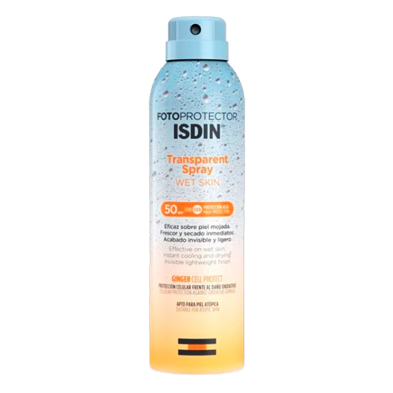 Isdin Spray Transparente SPF50+ Wet Skin - 250 ml