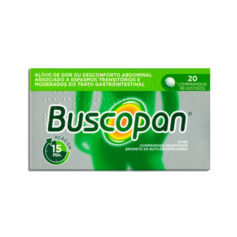 Buscopan 10 mg - 20 comprimidos