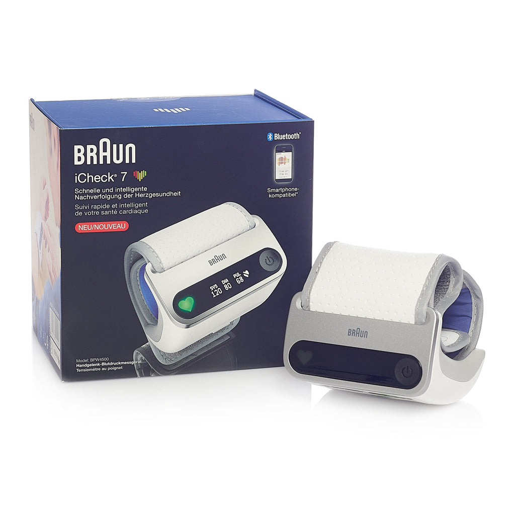 Braun iCheck 7 - Medidor de Pressão Arterial de Pulso