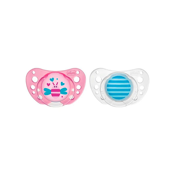 Chicco Pacifier Physio Air Latex Pink 16-36m x 2 uni