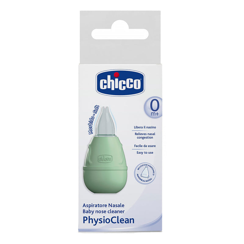 Aspirador nasal tradicional Chicco Physioclean para bebês e crianças