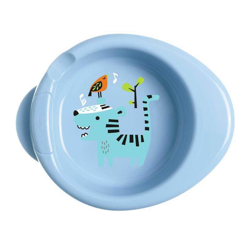 Prato térmico azul 2 em 1 Chicco