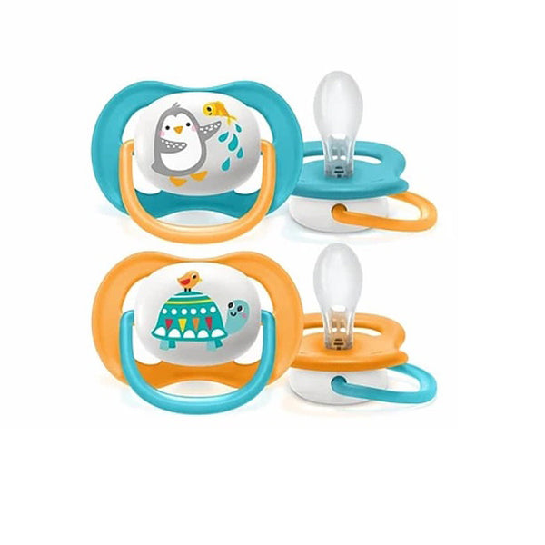 Chupeta Philips Avent Ultra Air Animals 6-18 meses Pássaro/Tartaruga