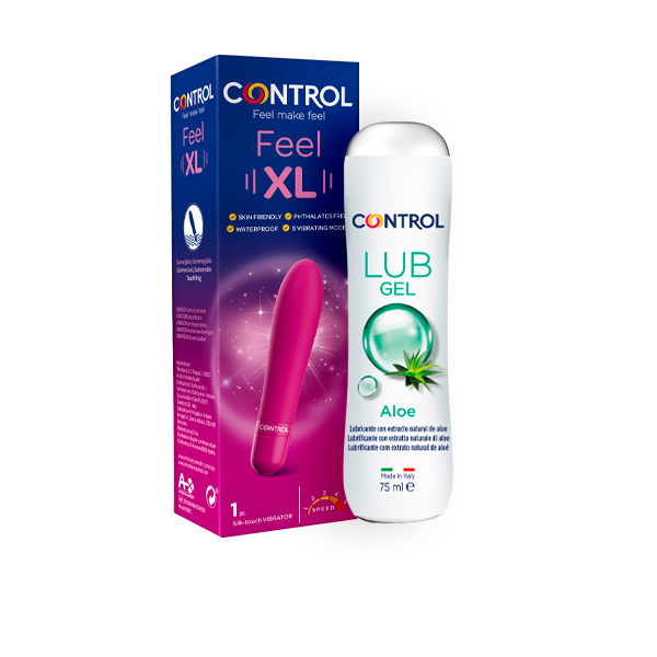 Pack Control Feel XL + Gel Lubrificante Aloé | My Pharma Spot