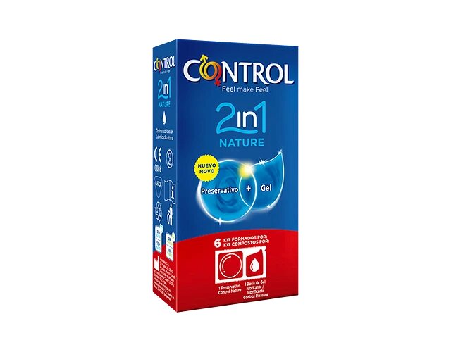 Control Nature Preservativo 2in1 x 6 unidades | My Pharma Spot