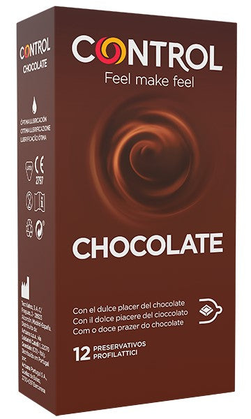 Control Preservativo Chocolate 12 unidades | My Pharma Spot