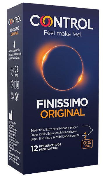 Control Preservativo Finissimo Original x 12 unidades | My Pharma Spot