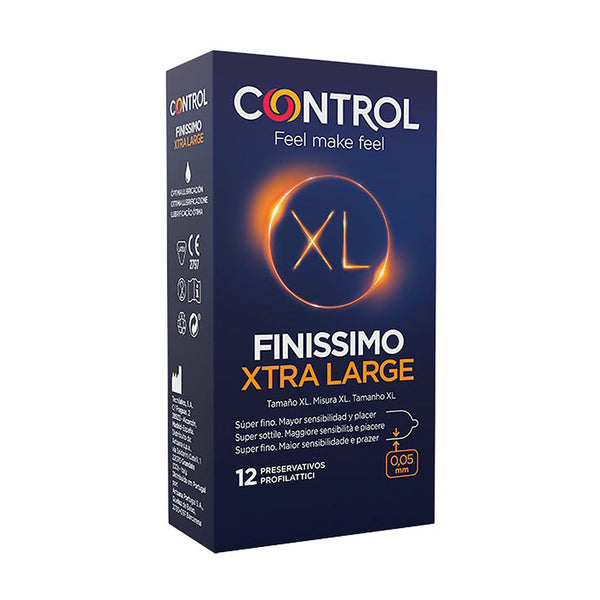 Control Preservativo Finissimo XL x 12 unidades | My Pharma Spot