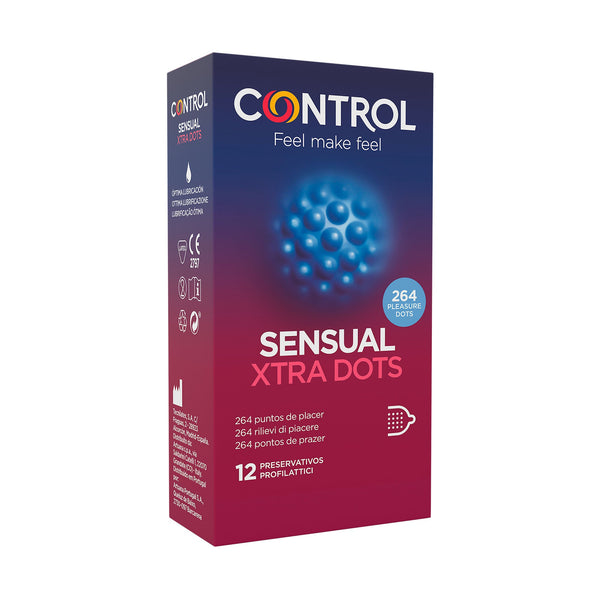 Control Preservativo Xtra Dots x 12 unidades | My Pharma Spot