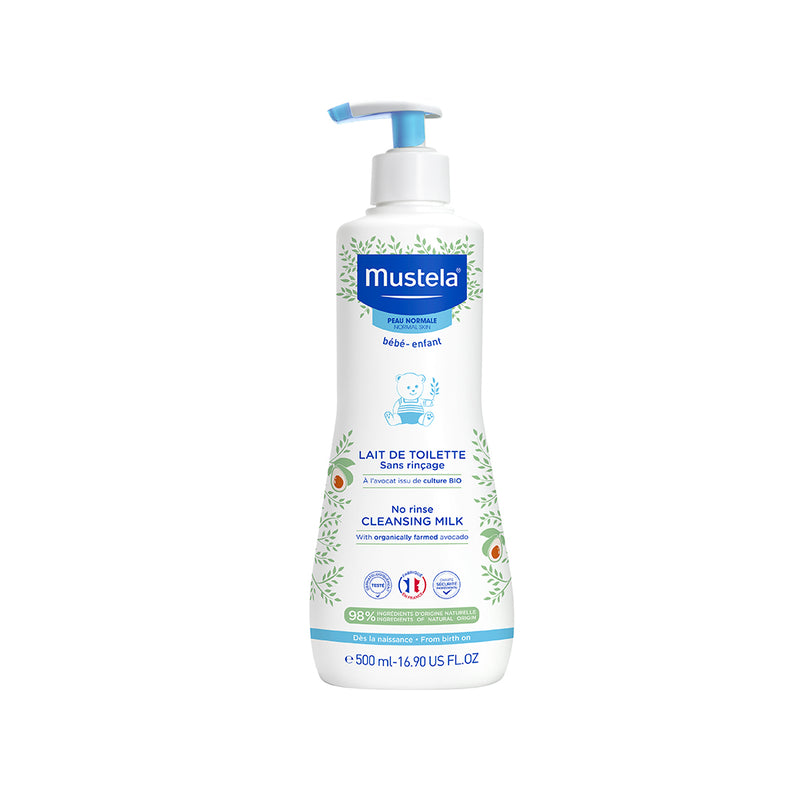 Mustela Bebé Pele Seca Leite de Limpeza 500 mL