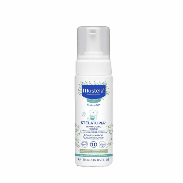 Mustela Bebe Stelatopia Champô em Espuma 150 ml