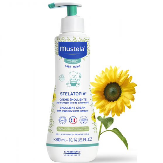 Mustela Bébé Stelatopia Creme Emoliente 300ml