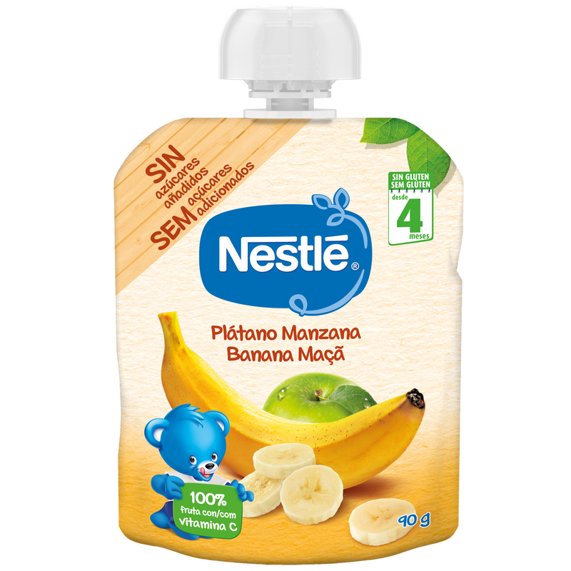 Nestle Banana Maçã 4m+ 90 g | My Pharma Spot