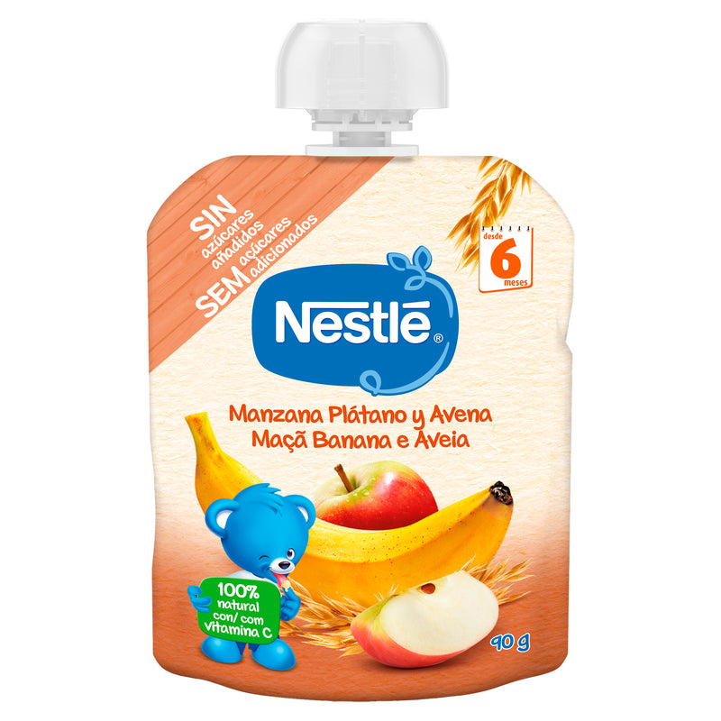 Nestlé Pacotinho Maçã Banana Aveia +6m 90g